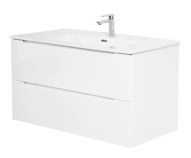 

Тумба с раковиной «Belbagno» Etna 100 (BB1000ETL) подвесная Bianco Opaco