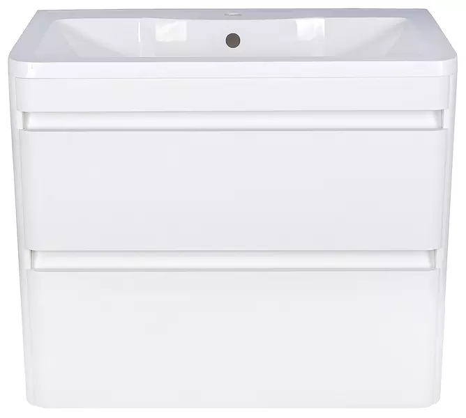 Тумба с раковиной Style Line Атлантика 80 Люкс Atlantica 80 подвесная антисрейч белый 29325₽