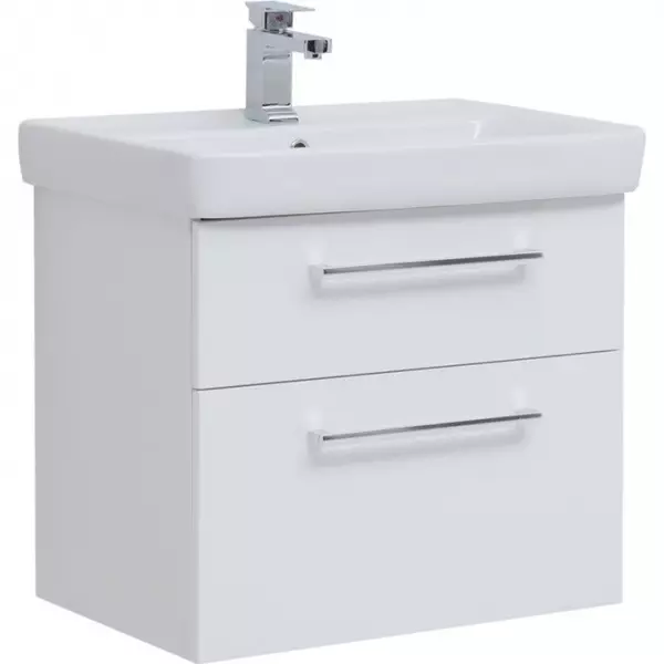 

Тумба с раковиной «Dreja» Q Max 70 (Q 70) подвесная белый глянец
