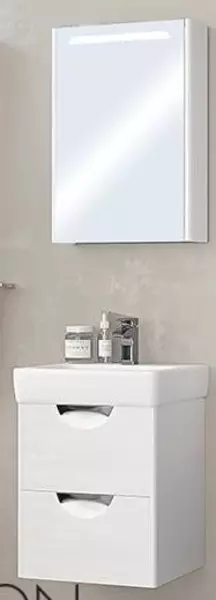 Мебель для ванной подвесная «Aquaton» Сильва 50 дуб полярный - фото 1