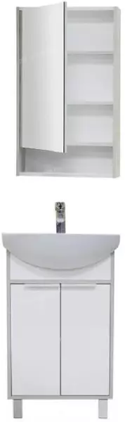 Мебель для ванной «Aquaton» Рико 50 белый/ясень фабрик - фото 1