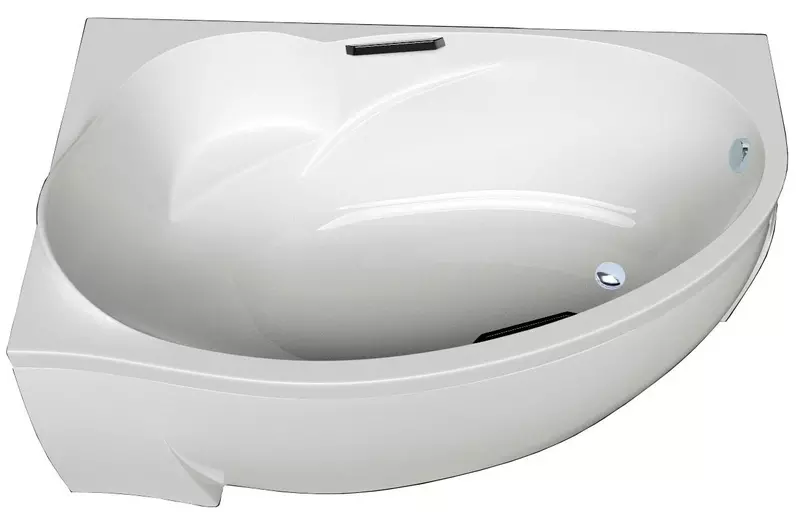 Ванна из искусственного камня Фэма Аделина 17098 с ножками без сифона белая правая 60128₽