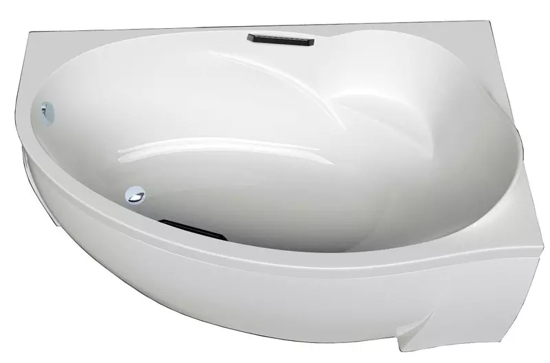 Ванна из искусственного камня «Фэма» Аделина 170/98 с ножками без сифона белая левая