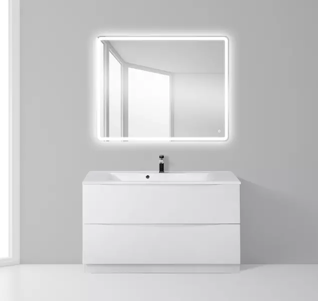 Мебель для ванной «Belbagno» Marino 100 Bianco Lucido - фото 1