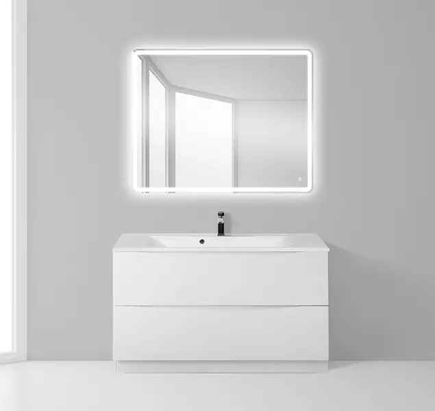 

Мебель для ванной «Belbagno» Marino 100 Bianco Lucido