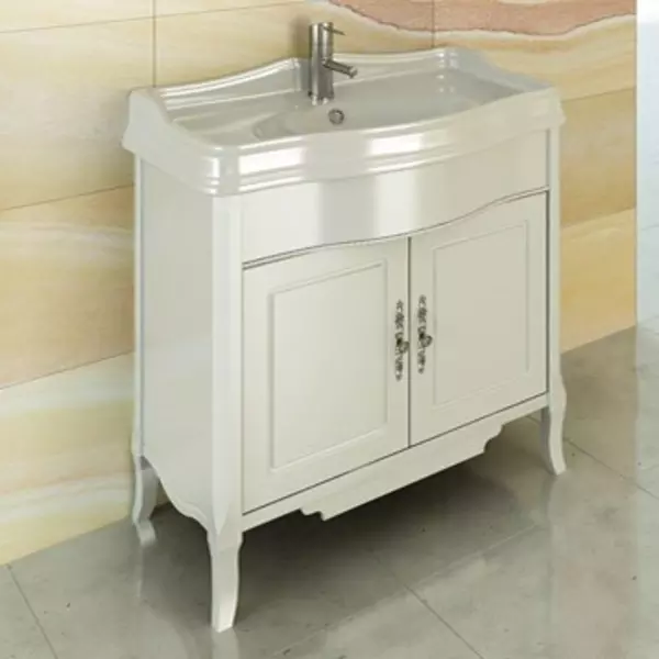 

Тумба с раковиной «Comforty» Версаль 90 (JS90) слоновая кость