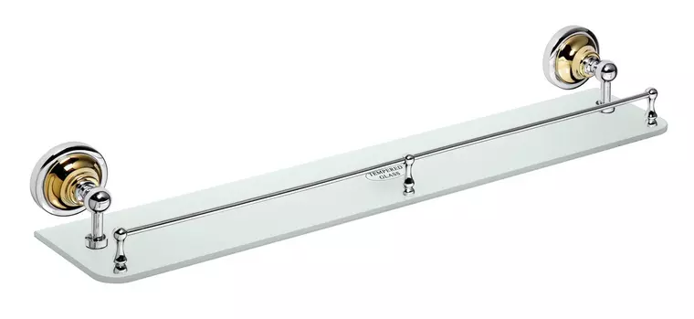 

Полка в ванну «Bemeta» Retro 144202268 на стену хром/золото