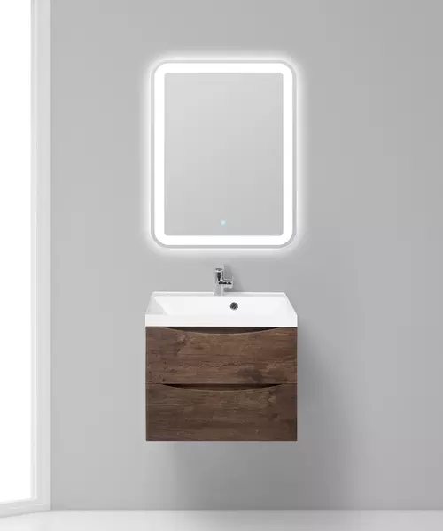 

Мебель для ванной подвесная «Belbagno» Marino 60 Rovere Moro