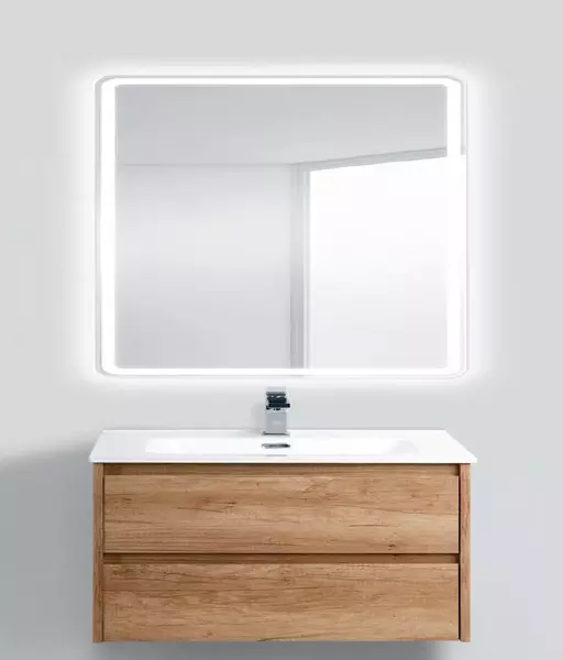 

Мебель для ванной подвесная «Belbagno» Kraft 100 Rovere Nebrasca Nature