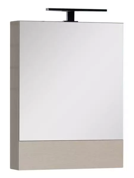 Зеркальный шкаф Aquanet Нота 58 без света светлый дуб левый 6869₽