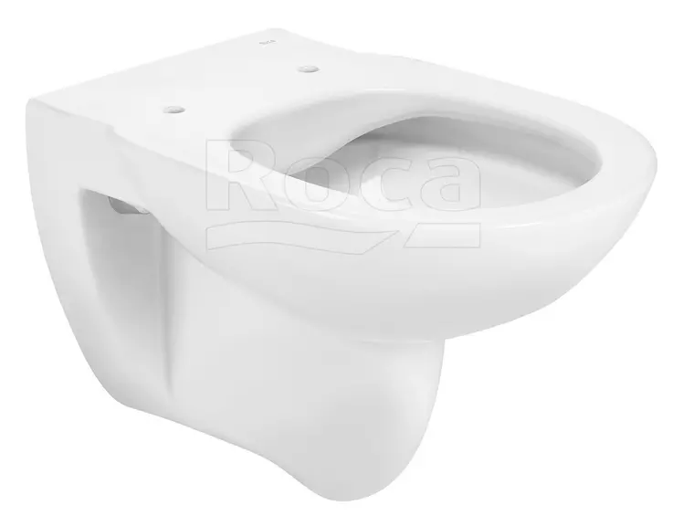 

Подвесной унитаз безободковый «Roca» Debba Round Rimless белый без сиденья