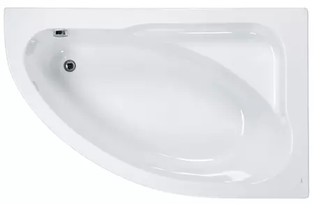 

Ванна акриловая «Roca» Welna 160/100 (ZRU9302998) без опор без сифона белая правая