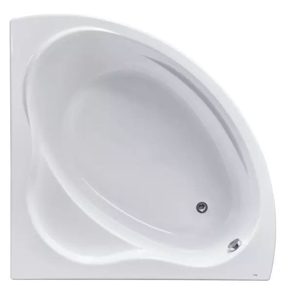

Ванна акриловая «Roca» Bali 150/150 (ZRU9302916) без опор без сифона белая