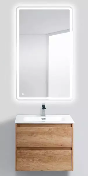 

Мебель для ванной подвесная «Belbagno» Kraft 60 Rovere Nebrasca Nature