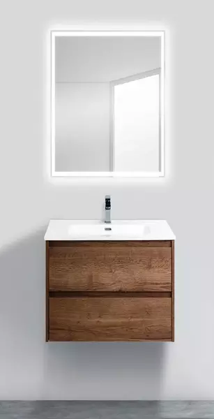 Мебель для ванной подвесная «Belbagno» Kraft 60 Rovere Tabacco - фото 1