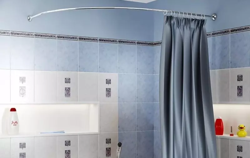 Карниз для ванной Radomir Ирма 160105 на стену хром 5957₽