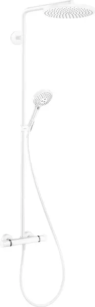

Душевая система «Hansgrohe» Raindance Select S 27633700 с термостатом белая матовая
