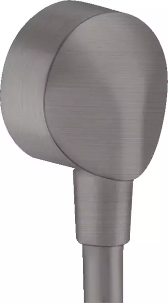 

Подключение для душевого шланга «Hansgrohe» FixFit 27454340 шлифованный чёрный хром