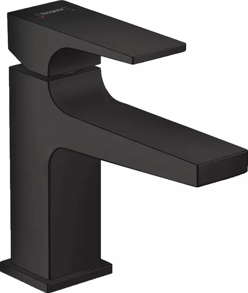 

Смеситель для раковины «Hansgrohe» Metropol 32500670 с донным клапаном чёрный матовый