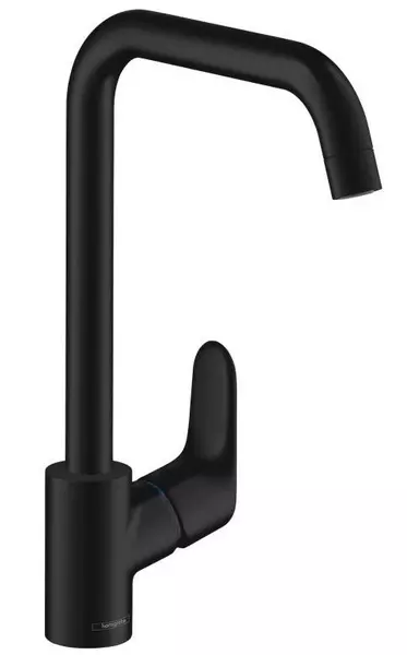 

Смеситель для кухонной мойки «Hansgrohe» Focus 31820670 чёрный матовый