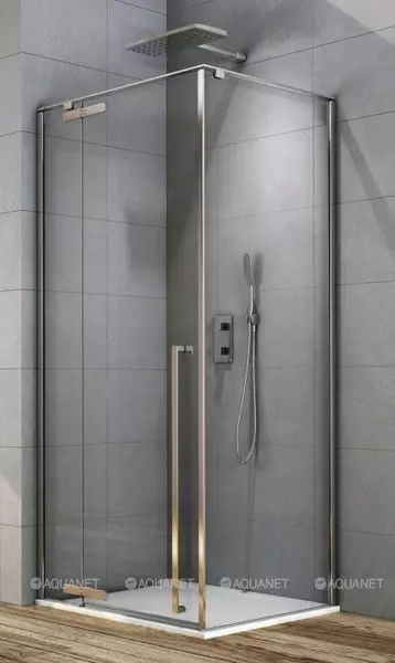 

Душевой угол-ограждение «Aquanet» Ideal 140/90 прозрачное/хром прямоугольный без поддона универсальный