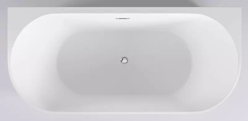 Ванна акриловая «Black & White» SB116 170/80 с сифоном белая