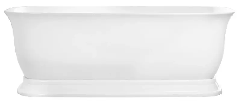 

Ванна акриловая «Belbagno» BB400 170/80 на подиуме с сифоном белая