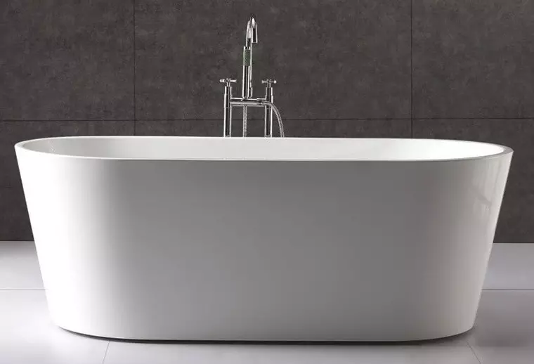 

Ванна акриловая «Belbagno» BB202 160/80 с ножками с сифоном белая