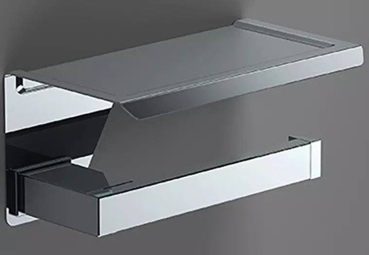 

Держатель для туалетной бумаги «Sonia» S-Cube 173938 на стену хром