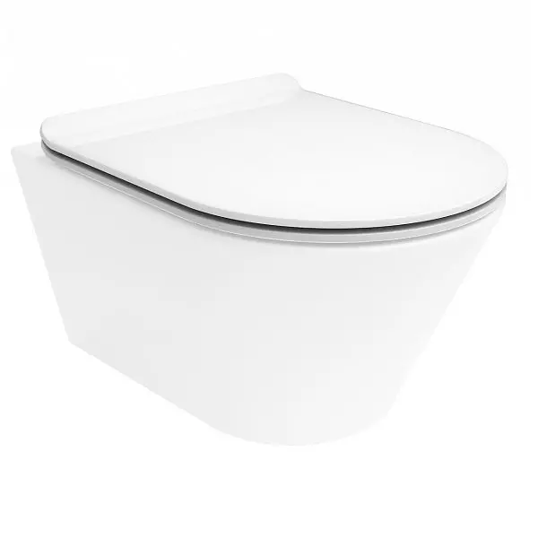 

Сиденье для унитаза «Kerama Marazzi» Plaza дюропласт с микролифтом белое