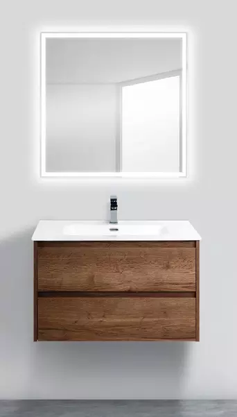 

Мебель для ванной подвесная «Belbagno» Kraft 80 Rovere Tabacco