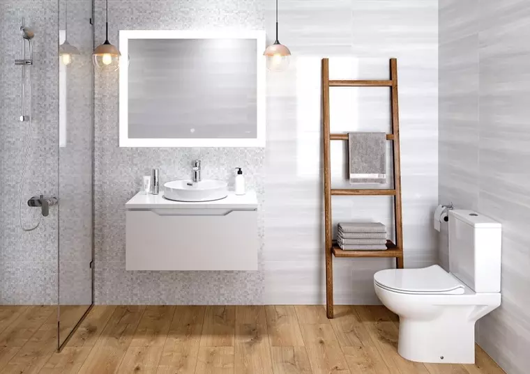 Зеркало «Cersanit» Design 030 100/80 с подсветкой и подогревом