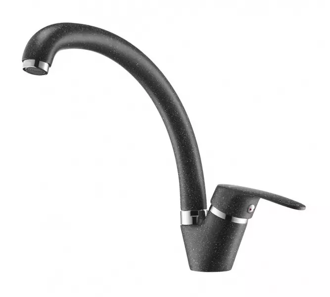 

Смеситель для кухонной мойки «Aquaton» Нимо 1AX002FCXX210 графит