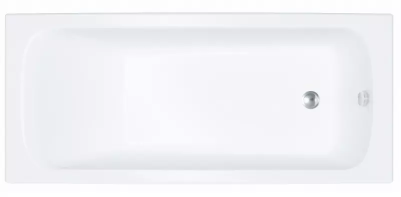 Ванна акриловая «1ACReal» Gamma 170/69 без опор без сифона белая