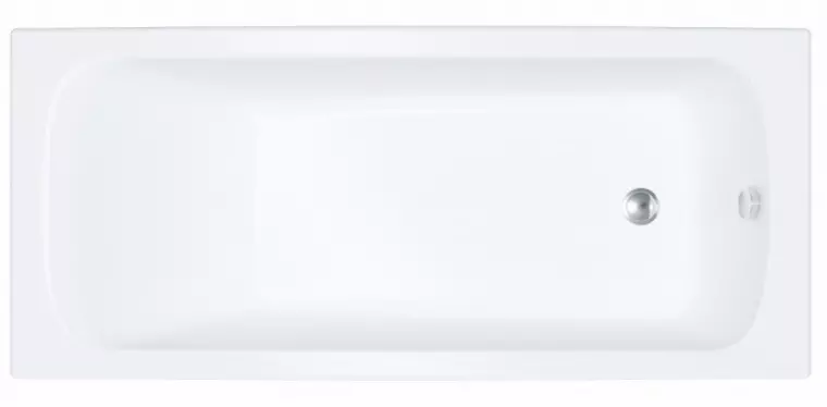 Ванна акриловая «1ACReal» Gamma 130/70 без опор без сифона белая
