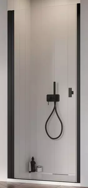 

Душевая дверь «Radaway» Nes Black DWJ I 80 прозрачная/чёрная левая