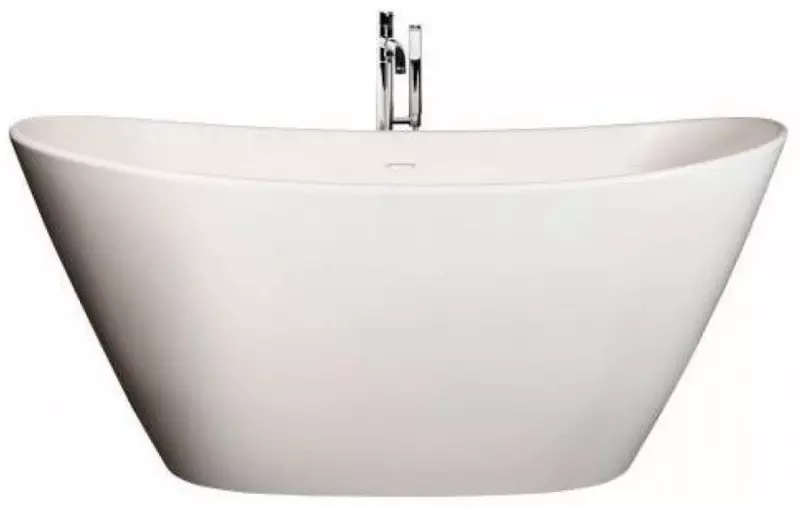 

Ванна из литьевого мрамора «PAA» Amore 160/85 SilkStone с сифоном белая