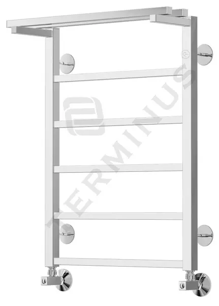 Водяной полотенцесушитель Terminus Контур П6 5370 хром с полкой 27588₽