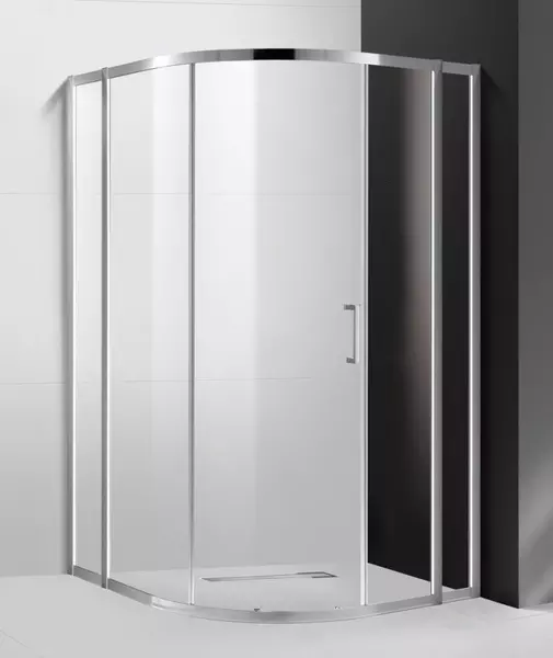 

Душевой угол-ограждение «Cezares» MOLVENO-R-11-90 20-C-Cr-IV 110/110 прозрачный/хром без поддона универсальный