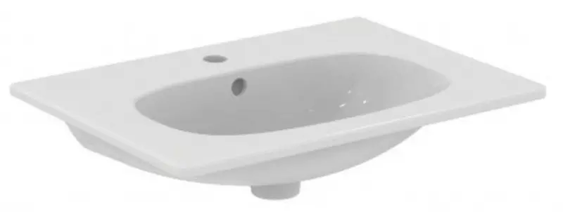 Раковина «Ideal Standard» Tesi Vanity 62/45 T3510V1 фарфоровая белая