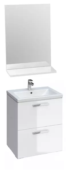 Мебель для ванной подвесная «Cersanit» Melar 50 белая