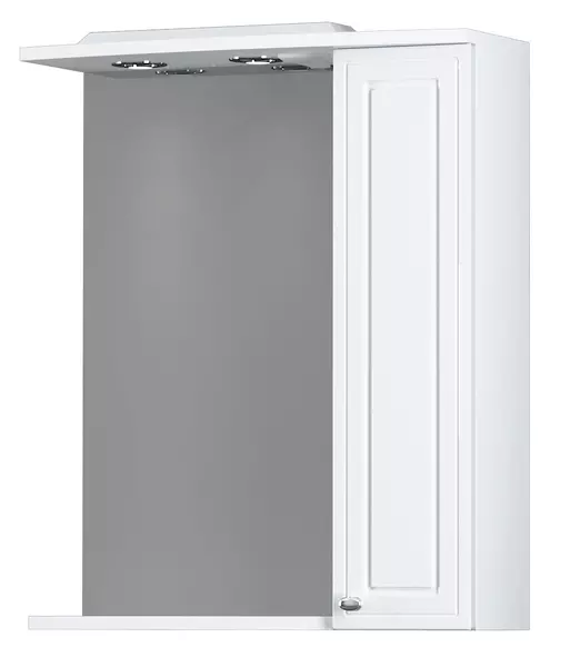 

Зеркало с шкафчиком «Damixa» Palace One 60 с подсветкой белый правый