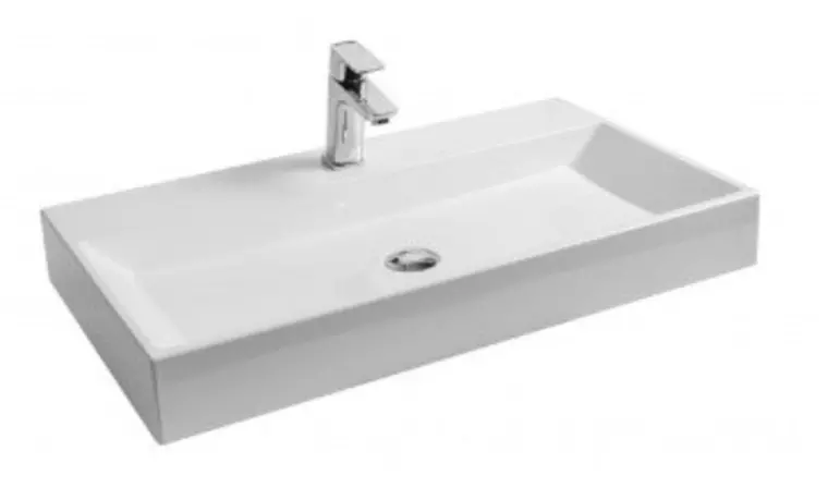 

Раковина «Ravak» Natural 80/45 XJO01280000 литьевой мрамор белая