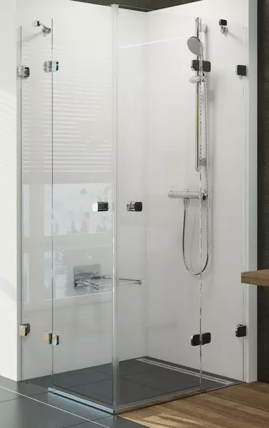

Душевой угол-ограждение «Ravak» Brilliant BSRV4 100/100 квадратный Transparent/хром