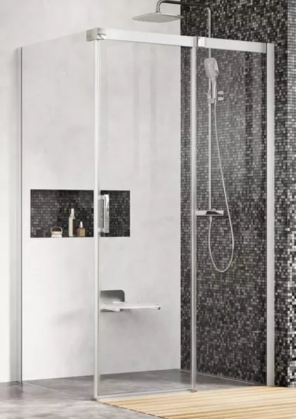 Душевой угол-ограждение Ravak Matrix MSDPS 12090 Transparentхром правая 142670₽