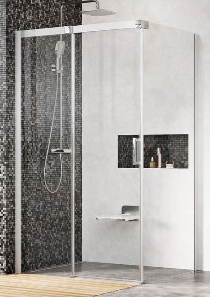 Душевой угол-ограждение Ravak Matrix MSDPS 11080 Transparentхром левая 134750₽