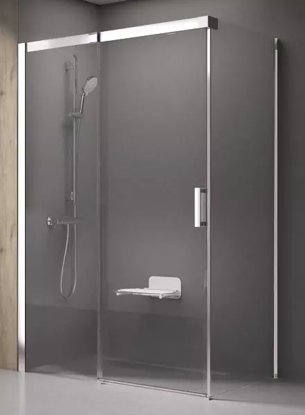 Душевой угол-ограждение Ravak Matrix MSDPS 100100 Transparentбелый левая 136070₽