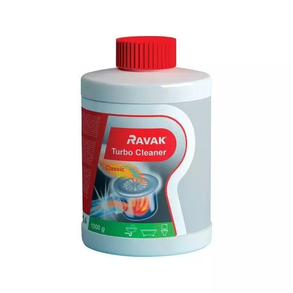 

Средство для прочистки труб «Ravak» Turbo Cleaner 1000 г