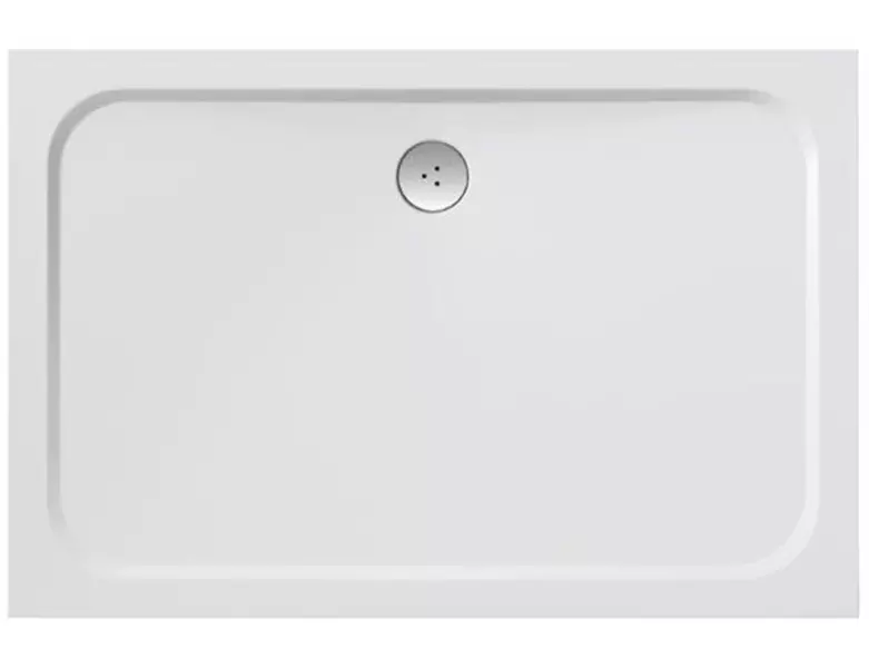 

Душевой поддон «Ravak» Gigant Pro Chrome 100/80 низкий из литьевого мрамора прямоугольный