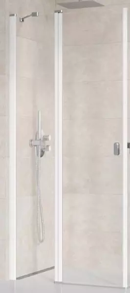 

Душевая дверь «Ravak» Chrome CRV2 120/195 Transparent/белая универсальная